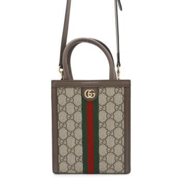 Gucci Handbag GG Supreme Ophidia Shoulder Bag s - Picture 1 of 8
